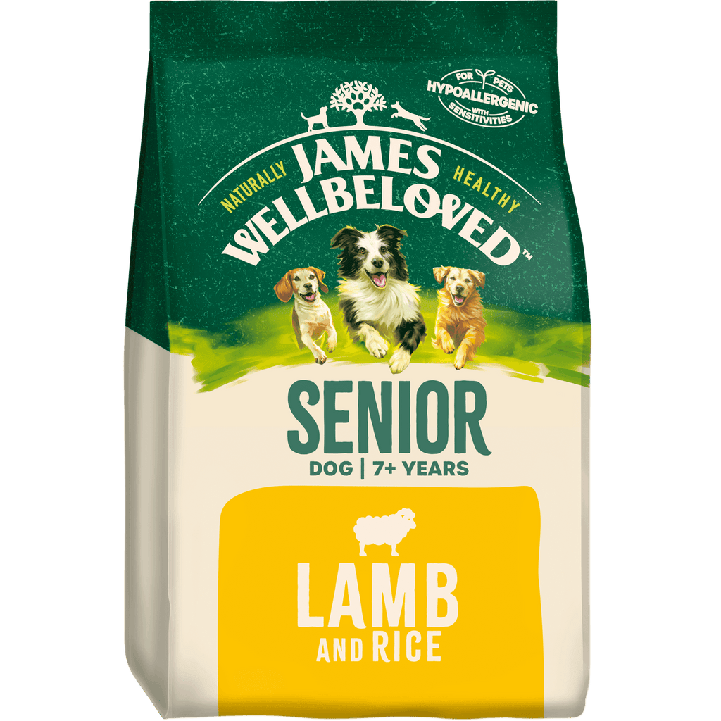 James Wellbeloved Senior Lamb & Rice Dry Dog Food - For Petz NI