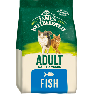 James Wellbeloved Adult Fish & Rice Dry Cat Food - For Petz NI