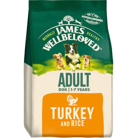 James Wellbeloved Adult Turkey & Rice Dry Dog Food - For Petz NI