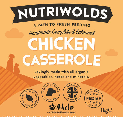 Nutriwolds Chicken Casserole - For Petz NI
