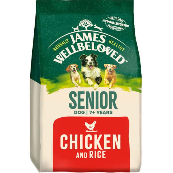 James Wellbeloved Senior Chicken & Rice Dry Dog Food - For Petz NI