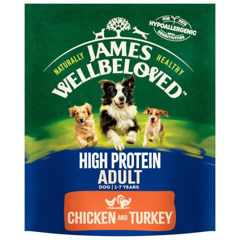 James Wellbeloved Adult Chicken & Turkey High Protein Dry Dog Food - For Petz NI