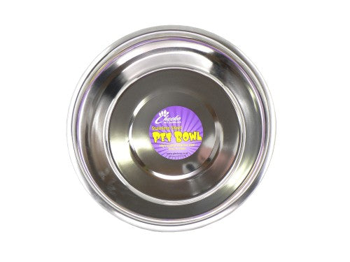 Cheeko Fusion Stainless Steel Non Slip Bowl - For Petz NI