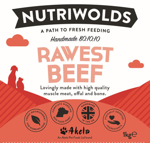 Nutriwolds Rawest Beef - For Petz NI