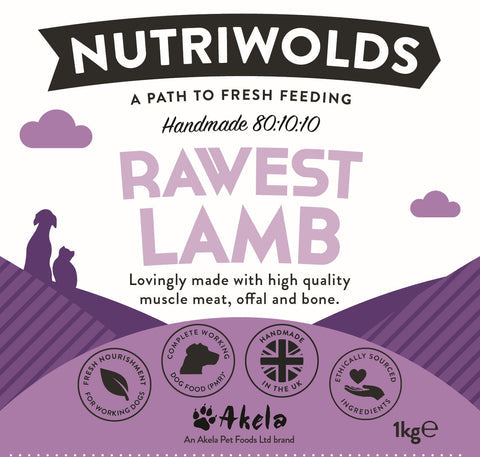 Nutriwolds Rawest Lamb - For Petz NI