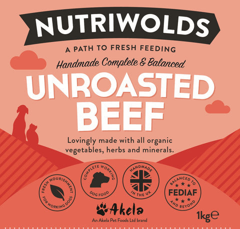 Nutriwolds Unroasted Beef - For Petz NI