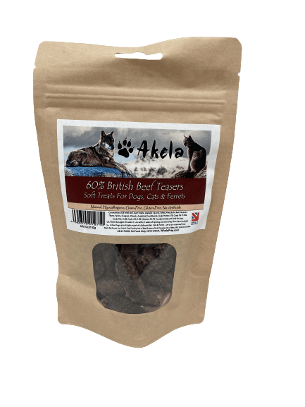 Akela British Beef Semi Moist Treats For Petz NI