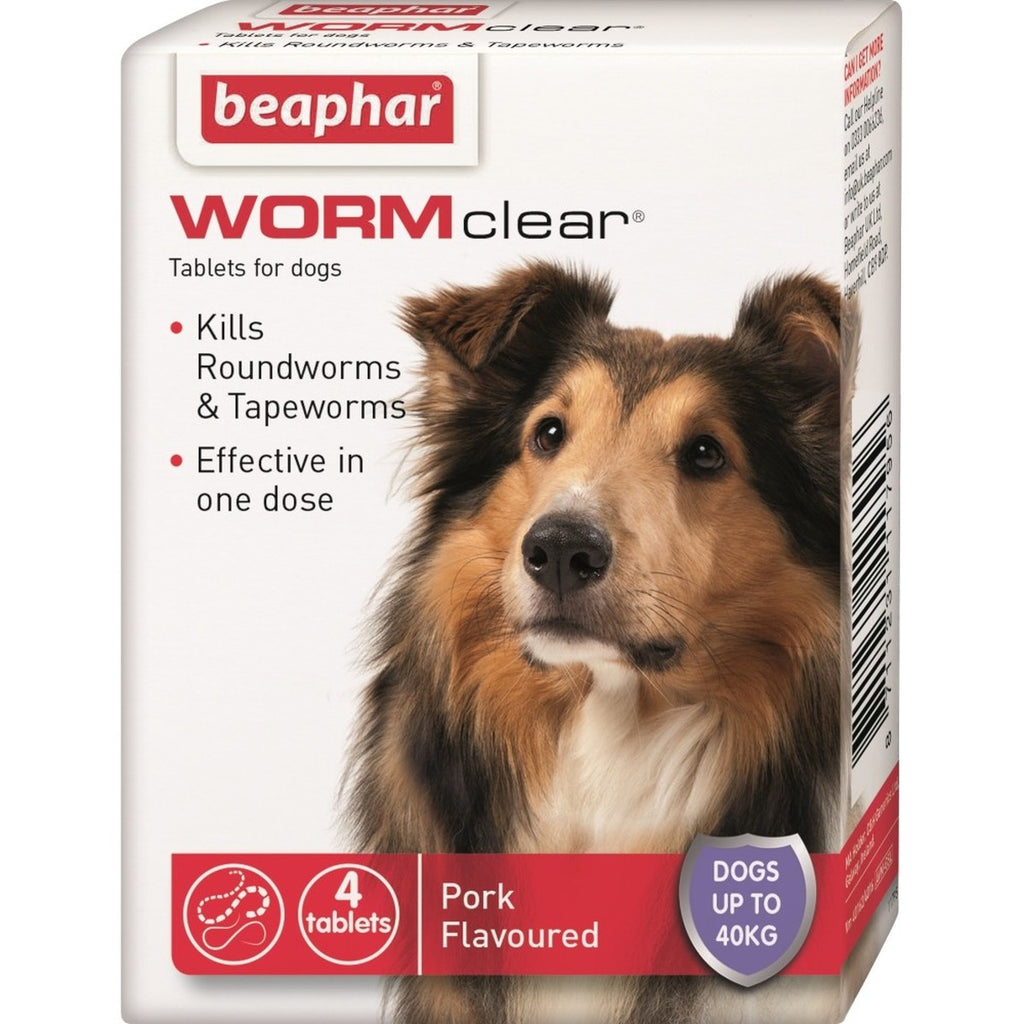 Beaphar WORMclear Tablets for Dogs - For Petz NI