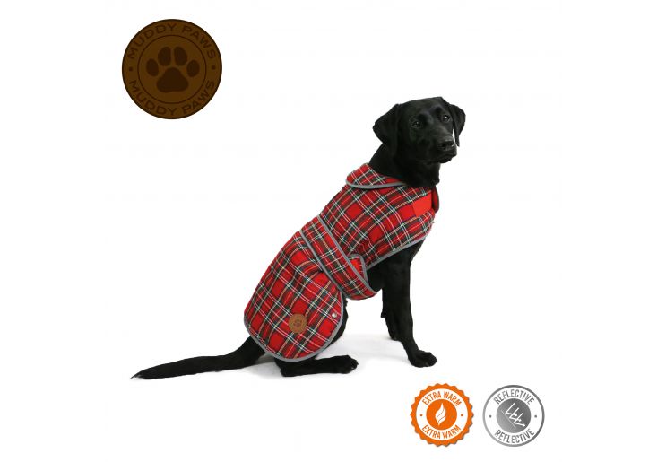 Ancol Highland Tartan Dog Coat - For Petz NI
