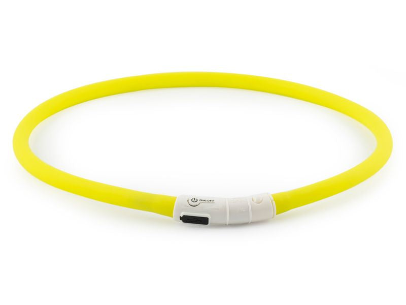Ancol Rechargeable Safety Halo for Dogs - Yellow - UK & Ireland - For Petz NI