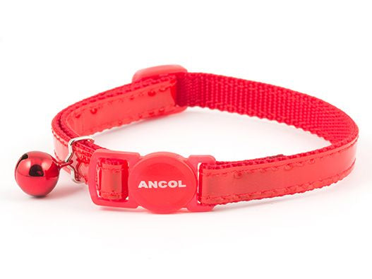 Ancol Cat Collar - Red Reflective Cat Collar - For Petz NI