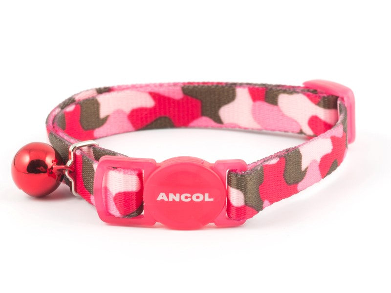 Ancol Cat Collar - Red Camouflage - For Petz NI