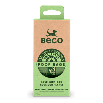 Beco Large Degradable Poop Bags - 120 Bags - For Petz NI