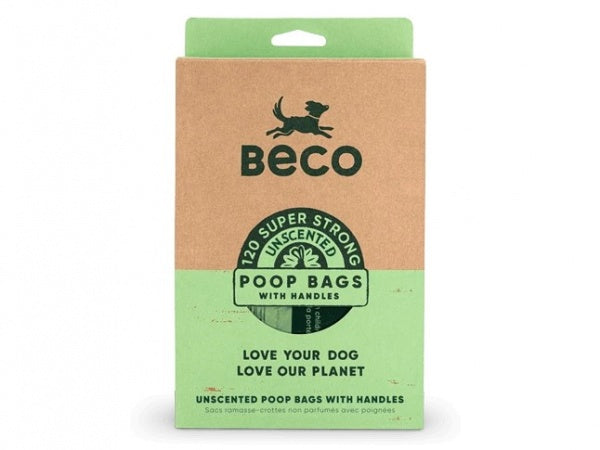 Beco Degradable Poop Bag with handle Express Shipping - For Petz NI