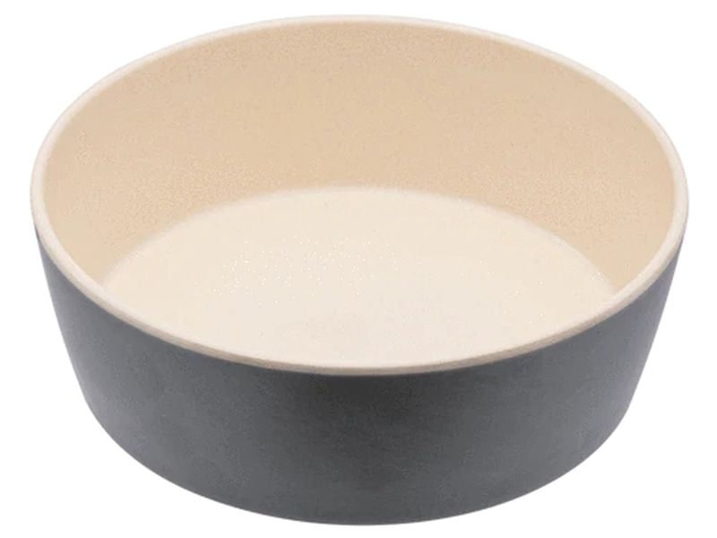 Pet Bowl - Beco Grey Bamboo Printed Pet Bowl - For Petz NI