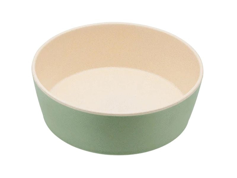 Beco Mint Bamboo Printed Pet Bowl - Dog Bowls - Cat Bowls - For Petz NI