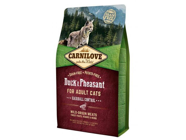 Carnilove Duck & Pheasant - Dry Cat Food Express Shipping - For Petz NI
