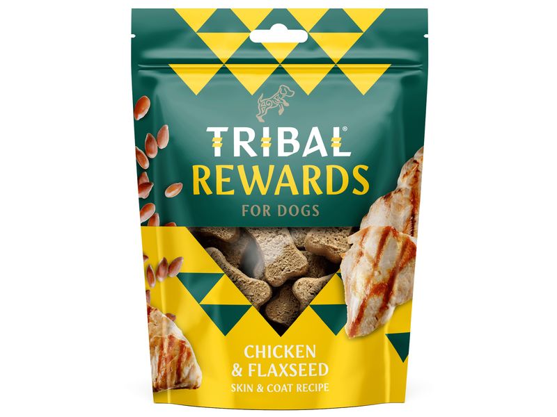 Tribal Baked Rewards for Dogs with Chicken & Flaxseed - For Petz NI