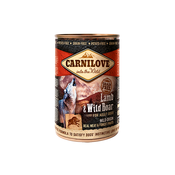 Carnilove Lamb & Wild Boar Wet Dog Food Express Shipping - For Petz NI