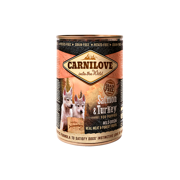 Carnilove Puppy Salmon & Turkey Wet Dog Food Express Shipping - For Petz NI