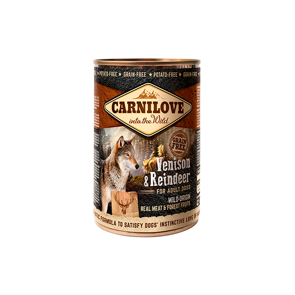 Carnilove Venison & Reindeer Wet Dog Food Express Shipping - For Petz NI
