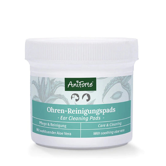 Aniforte Ear Cleaning Pads with Aloe Vera for Dogs & Cats
