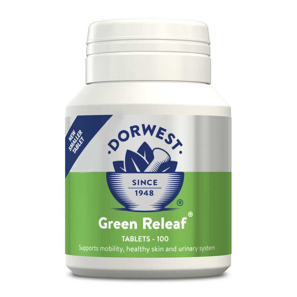 Dorwest | Green Releaf - Skin, Joint & Urinary Support - 100 Tablets
