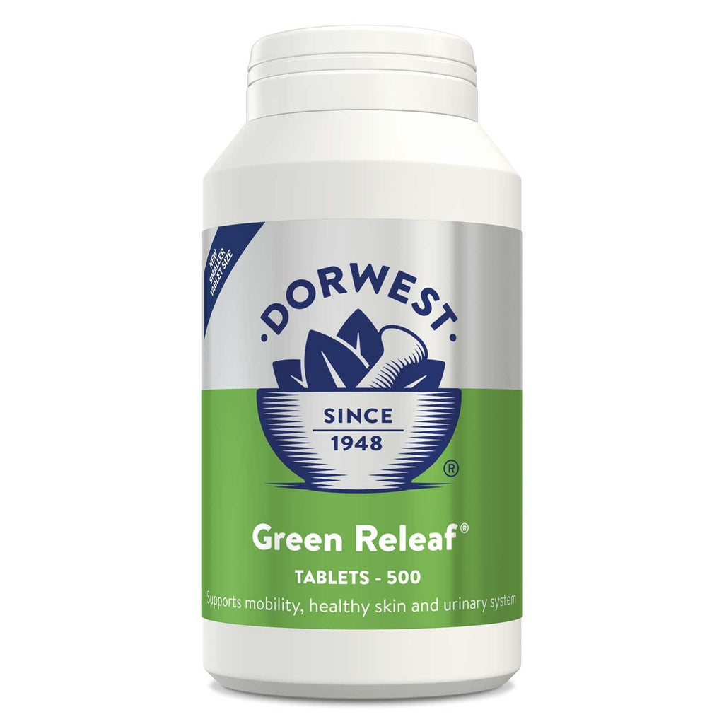 Dorwest | Green Releaf - Skin, Joint & Urinary Support - 500 Tablets