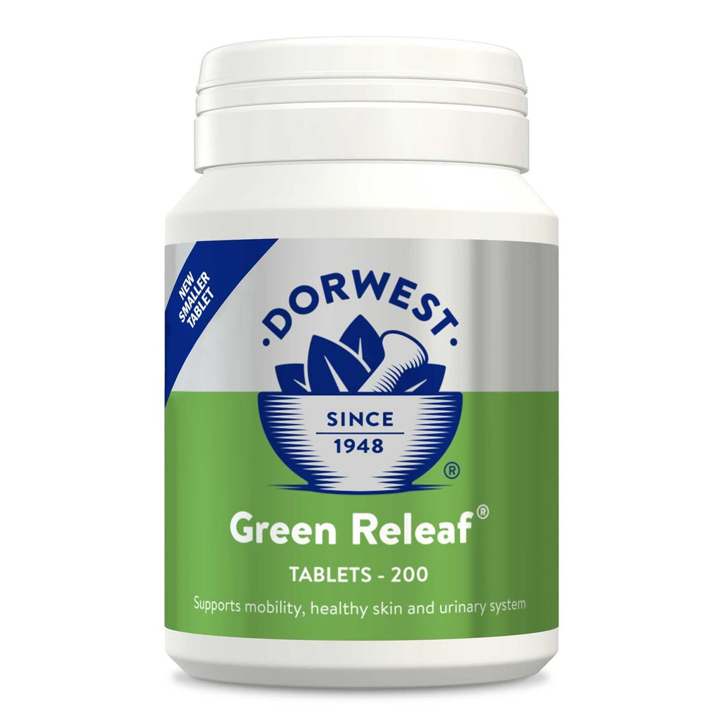 Dorwest | Green Releaf - Skin, Joint & Urinary Support - 200 Tablets