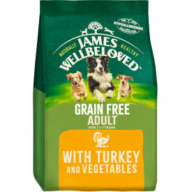 James Wellbeloved Grain Free Adult with Turkey & Veg - For Petz NI