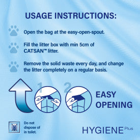 Catsan Usage Instructions